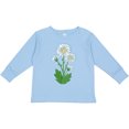 thumbnail image 3 of Inktastic Daisy Flower Boys or Girls Long Sleeve Toddler T-Shirt, 3 of 5