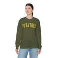 thumbnail image 7 of Potato Sweatshirt Gifts Crew Neck Shirt Long Sleeve Unisex, 7 of 7