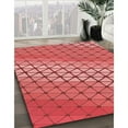 thumbnail image 2 of Ahgly Company Indoor Square Patterned Love Red Area Rugs, 3' Square, 2 of 6