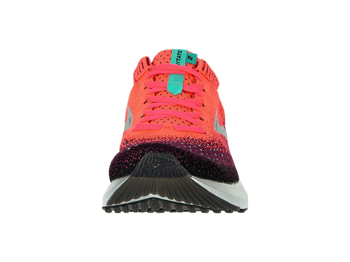Brooks Levitate 2 Pink Black Aqua Walmart