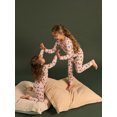 thumbnail image 3 of Modern Moments by Gerber Neutral Super Soft Hacci One-Piece Christmas Pajamas, 0/3 Months - 5T, 3 of 11