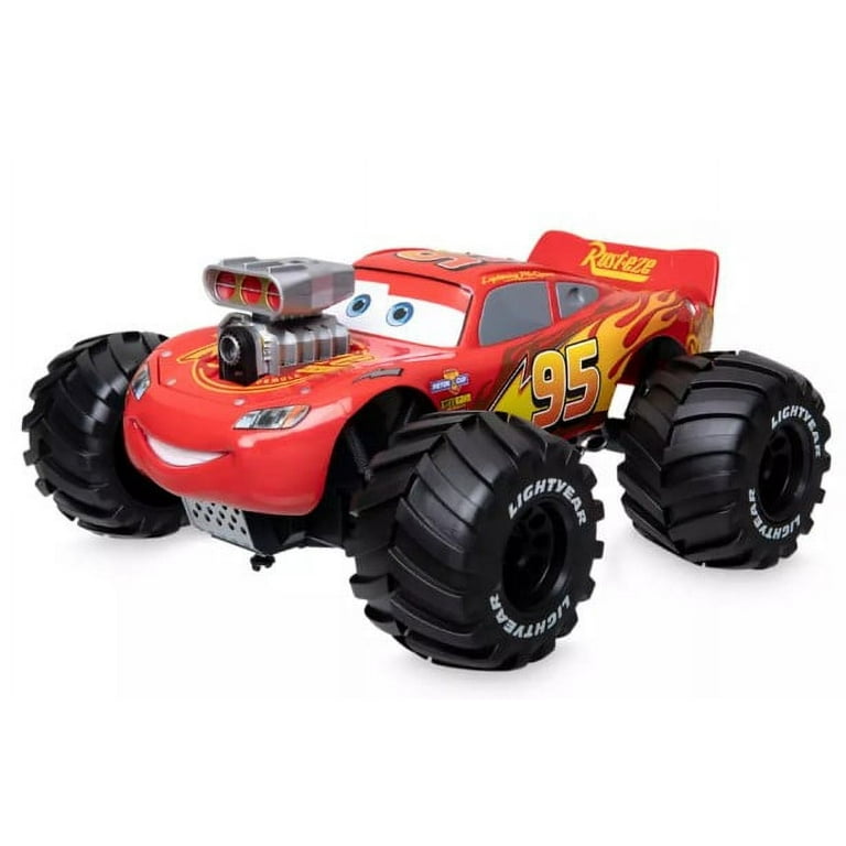 Lightning mcqueen sales monster trucks