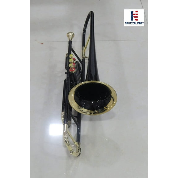 Nauticalmart Valve Trombone Bb Black