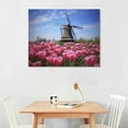 thumbnail image 2 of PIKWEEK Tulip Poster Wall Art Decor Prints Canvas Pictures Printing For Living room/Home/Office With Framed  20x16in, 2 of 4