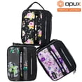 thumbnail image 7 of OPUX Insulated Lunch Box for Men Women Leakproof Clip-on Buckle, Purple Flowers, 7 of 7