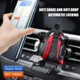 thumbnail image 3 of PFDDRW Car Phone Holder Car Airs Vent Clip Racing Seat Design Holder Navigat, 3 of 8