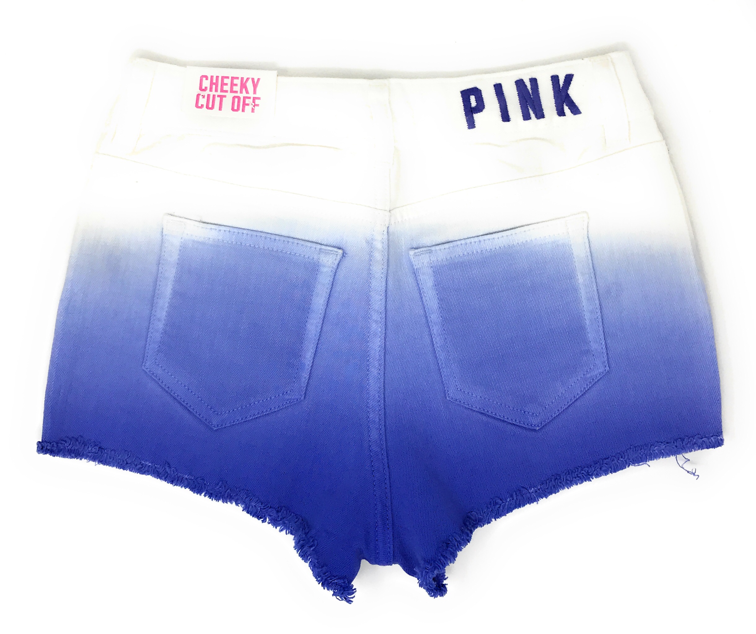 victoria's secret pink denim shorts 