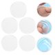 thumbnail image 4 of 5 piezas transparente soporte de pegamento para pestañas pegatina para la frente paleta herramienta de maquillaje blanco, 4 of 6