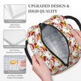 thumbnail image 3 of Balery Santa Claus bells Bolsa de Almuerzo para Mujeres, Caja de Almuerzo, Bolsa de Almuerzo Pequeña Impermeable, Tote de Almuerzo Reutilizable con Gran Capacidad, 3 of 6
