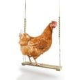 thumbnail image 3 of Chicken Swing Toys for Chickens Coop with Adjustable Roost - Large Ladder Bar Accessories ?€? Includes Ropes & Metal Hook, 3 of 5