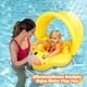 thumbnail image 4 of Flotador de natación para bebés - Flotador de piscina para bebés con dosel - Flotadores inflables para piscinas de bebés - Anillo de natación con asiento, 4 of 5