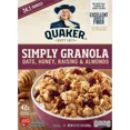 thumbnail image 2 of Quaker Simply Granola Raisin, Oats, Honey, Raisin and Almond - 24.1oz, 2 of 3