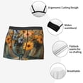 thumbnail image 3 of Yiaed Charming Daisy Bouquet Art Print Men's Soft Cotton Boxer Shorts Breathable Boxers Underwear Moisture-Wicking Underwear Stretch Boxer Briefs for Man-Medium, 3 of 5