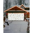 thumbnail image 4 of Christmas Garage Door Banner Cover 6 x 13 ft, Christmas Gold and Grey Snowflake Christmas Garage Door Decorations Holiday Christmas Backdrop Decor for Winter New Year Xmas Party, 4 of 6