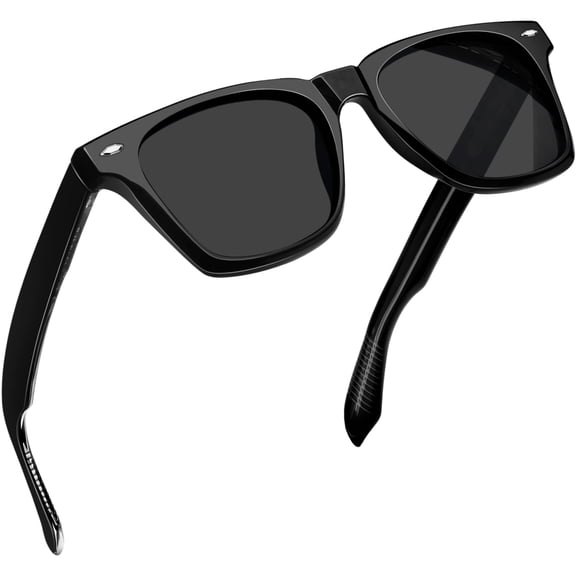 Joopin Square Polarized Sunglasses Men Women Fashion UV400 Acetate Trendy Sunglasses Fashion Retro Sun Glasses