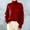 Red, variant on Women Turtleneck Sweater Women Cowl Neck Sweater For Women Sweaters for Men V Neckline Sweater Anime Sweatshirt for Men Half Zip Fuzzy Pullover Mens Large Sweatshirt Men Sweaters for Winter