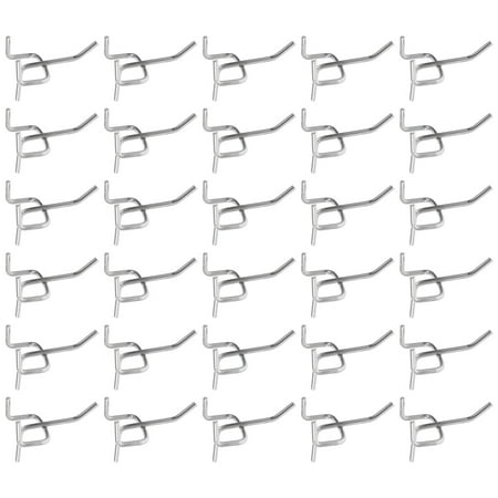 

Eease 50 Iron Pegboard Hooks for Garage and Shelf Use