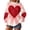 A03-Multicolor, variant on KIHOUT Women's Valentine's Day Colorful Heart All-Over Print Crew Neck Long Sleeve Casual Sports Sweatshirt S-XXXL (95% Polyester 5% Spandex)