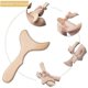thumbnail image 4 of Gua Sha Lymphatic Drainage Massager, Multi-Functional Lymphatic Massager Paddle for Arms, Legs, Back and Body Sculpting, Wooden Anti Cellulite Massage, 4 of 5