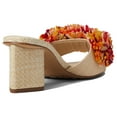 thumbnail image 6 of Sam Edelman Womens Olia Pom Slide Heels Sand Linen 10M, 6 of 6