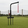 thumbnail image 4 of Lazsy Golf Hitting Practice Aid Adjustable Height Golf Swing Training Stable Ground Stake Training Equipment for Beginners, Backyard, 4 of 10