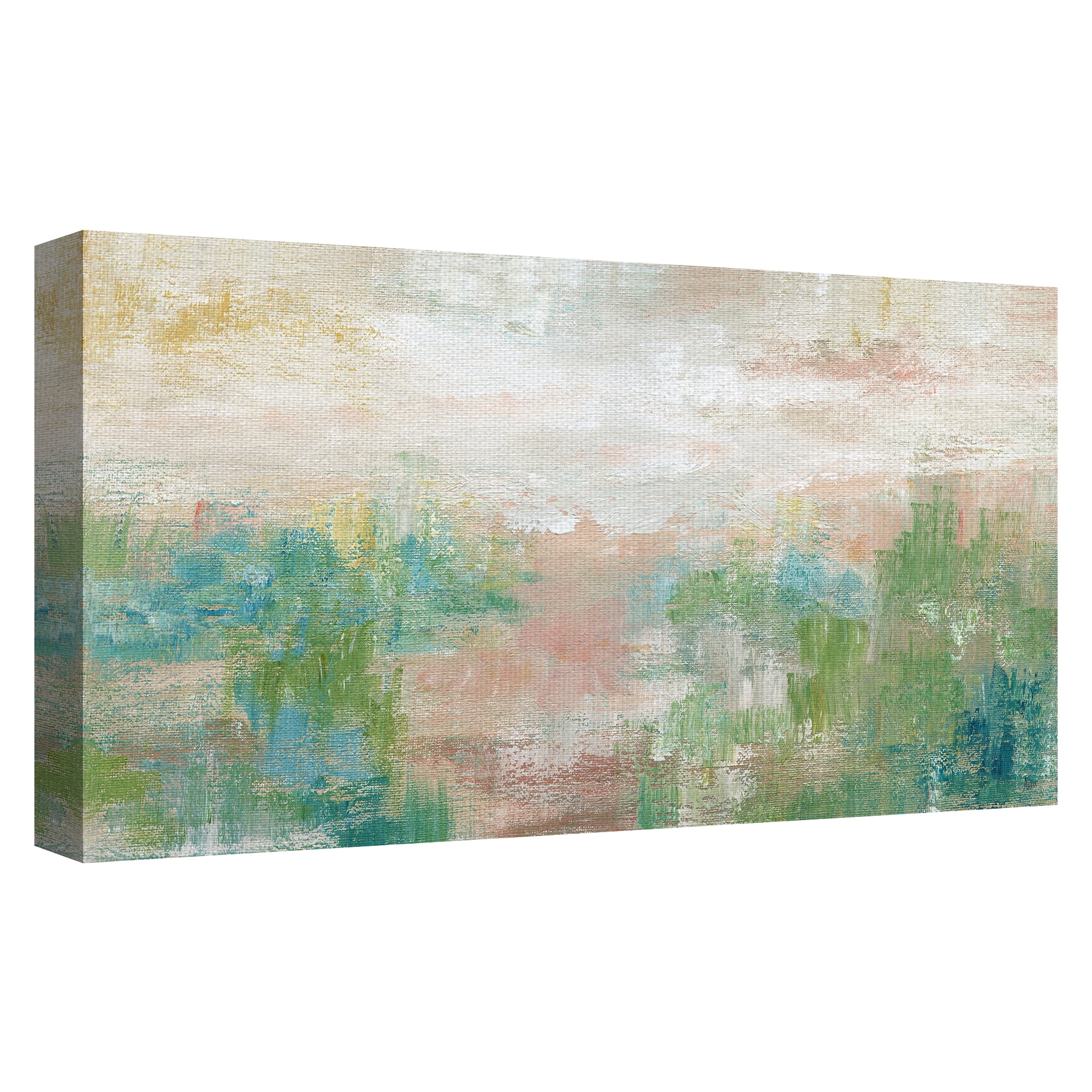 Fine Art Canvas Sea Oats II Abstract Landscape by Nan Canvas Art Print