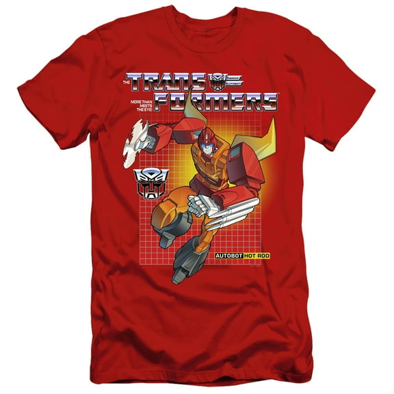 Transformers - Hot Rod - Slim Fit Short Sleeve Shirt - Small