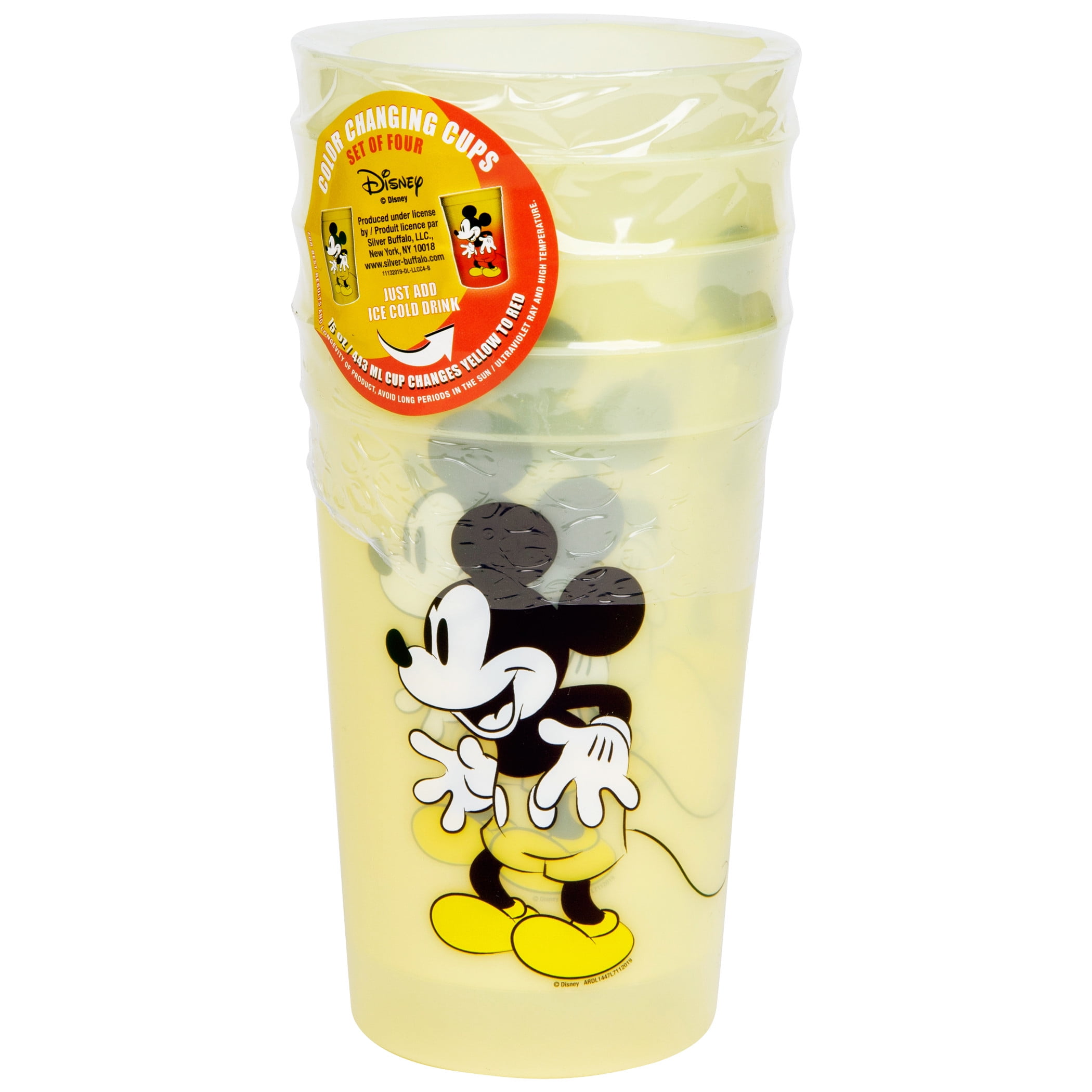 2-oz. Color Fusion Mickey Mouse Mini-Tumbler Set -- 4-Pc. $6.95