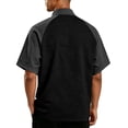 thumbnail image 4 of Gaukiv Tees for Men Raglan Short Sleeve Golf Wear Breathable Lightweight Training Shirts Basic Tops Black L, 4 of 5