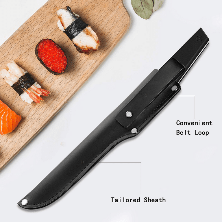 Boning Knife 6 Inch, Fish Fillet Knives Japanese 420J2 Stainless