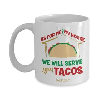 Taco Emergency Call 9-juan-juan Funny Pun Coffee & Tea Gift Mug Cup, Stuff, Things, Merch, Kitchen Accessories, Party Supplies, Decorations & Novelty