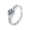 Silver 1Pack, variant on Invisible Ring Size Adjuster For Loose Rings Ring Adjuster Sizer Fit Any Rings Ring Guard Spacer(Clip-on), 1.6 cm, Silver 1Pack