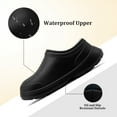 thumbnail image 2 of Chef Shoes Men Women Lightweight Comfort Non Slip Work Shoes Water Proof Closed Toe Clogs for Nurse Kitchen Restaurant Food Service, 2 of 6