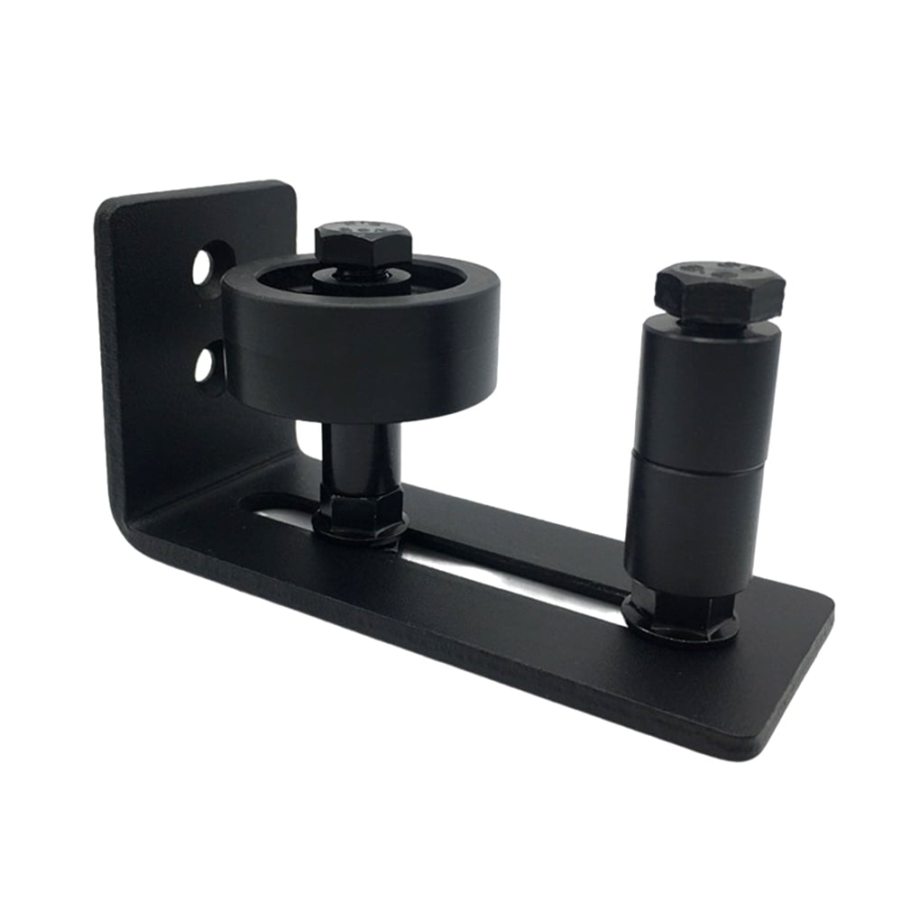 Profit Carbon Steel Barn Door Floor Guide Dual Roller Anticorrosive