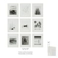 thumbnail image 4 of Instapoints Gallery Wall 8x10 Picture Frame Set with Hanging Template, Set of 9 - White, 4 of 10