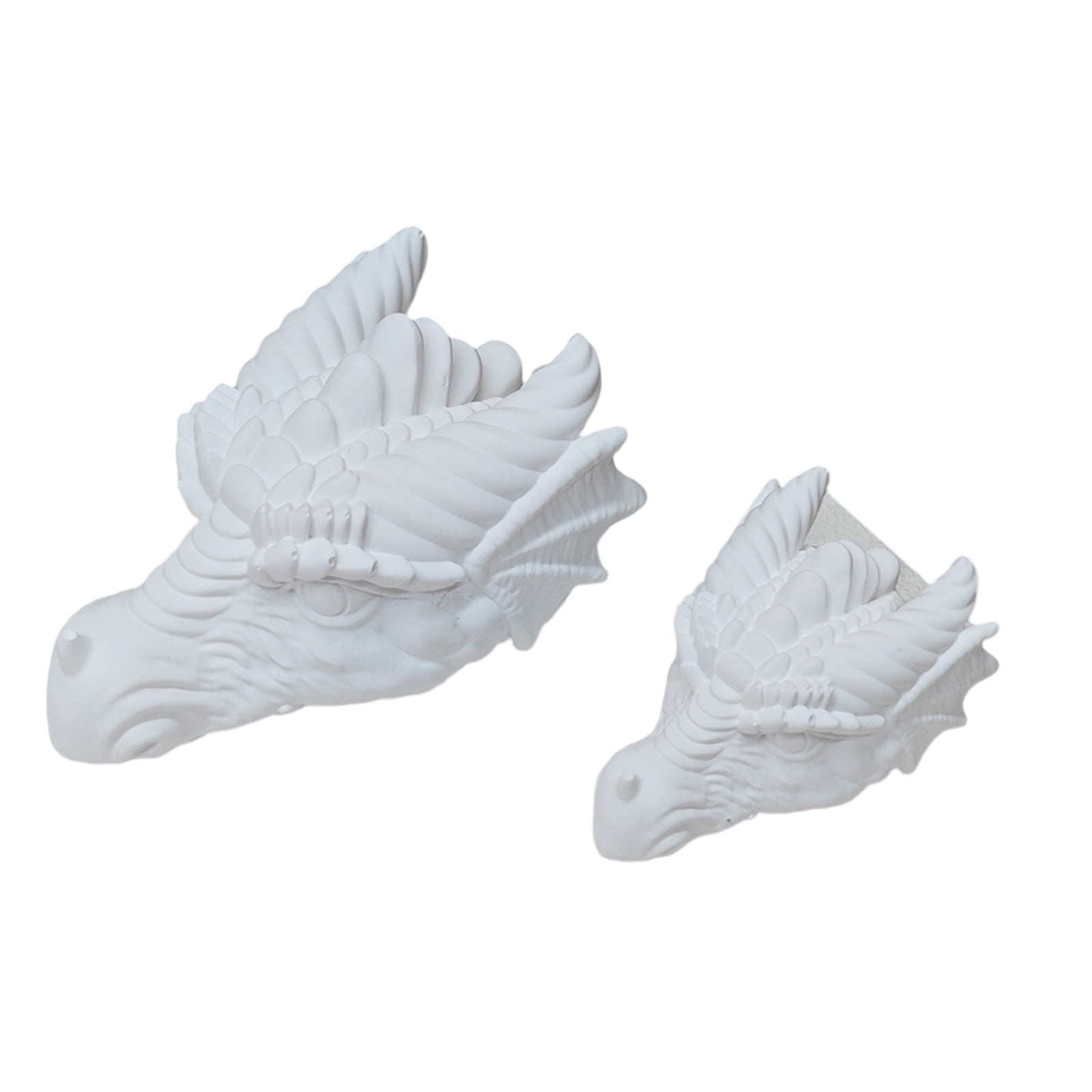 Dragon Head Shaped Silicone Molds for Soap Table Ornaments Gypsum Decorations, Epoxy Resin Silicone Molds