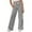 Z1203-Grey, variant on AWZXDE Girls'Solid Color Loose Fit Straight Leg Pants with Pockets & Drawstring - Casual Comfy Relaxed Style Trousers for Young Girls Navy,9-10 Years