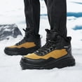 thumbnail image 2 of NOKIO Men'S Plush-Lined Cold Weather Boots Winter Comfortable Cotton Shoes Anti Slip Boots For Women Snow Boots Waetpoof Men'S Snow Hiking Boots, 2 of 4