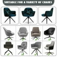 thumbnail image 6 of Xoenoiee Boho Mandala Frog Print Swivel Accent Chair Covers Accent Dining Chair Cover Stretch Mid Century Accent Office Desk Chair Sliopcover Swivel Arm Chair Protector for Home Office Living Room, 6 of 7