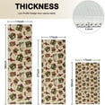thumbnail image 4 of Beige Christmas Gift Pattern Kitchen Rugs Sets Of 3,Kitchen Runner Rugs Non Skid Washable,Decorative Kitchen Floor Mats for Kitchen,Sink,Laundry,17"x30"+ 17"x47" + 17"x59", 4 of 6