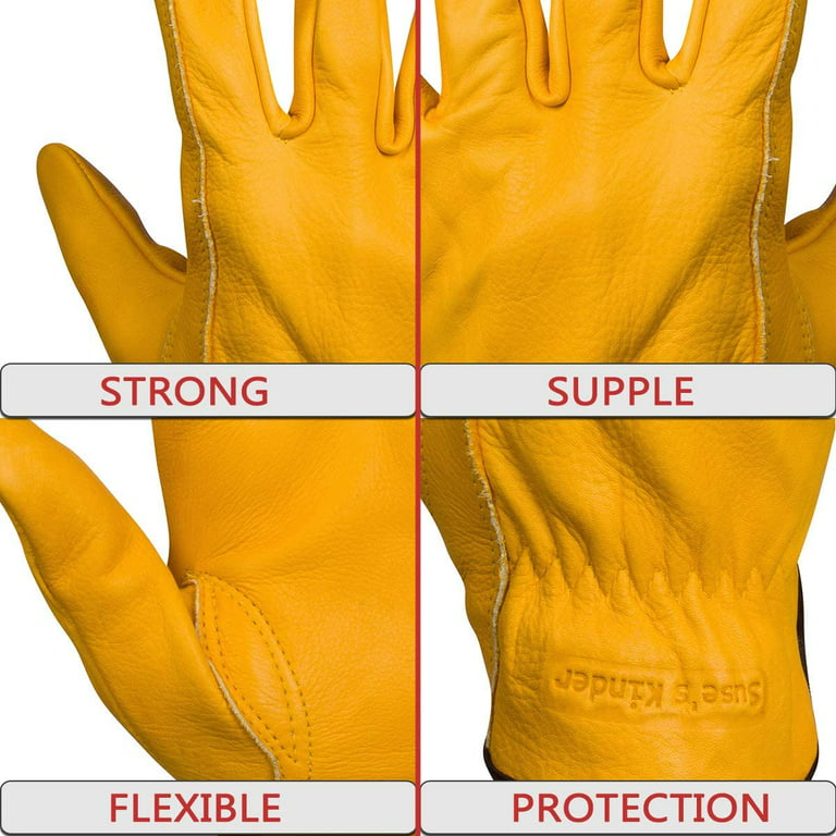 3M Thin Yellow Work Gloves Woman Nitrile Rubber Coated Grip Touch