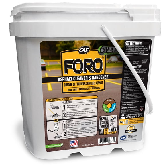 FORO Asphalt Cleaner and Hardener (15.75 lbs)