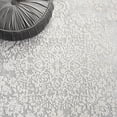thumbnail image 6 of SAFAVIEH Vogue Darina Medallion Area Rug, Grey/Light Grey, 5'3" x 7'6", 6 of 8