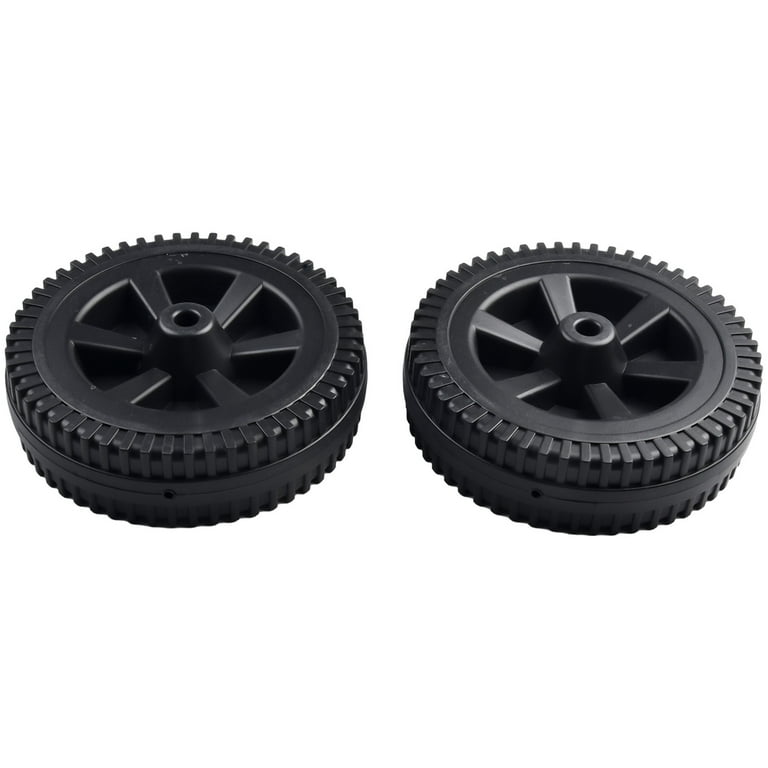 2Pcs Grill Wheel Durable Replacement 6 inch for Most Garden