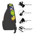 thumbnail image 5 of Rugrats Sling Backpack Travel Hiking Chest Bag Daypack Multipurpose Crossbody Shoulder Bag, 5 of 9