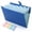 Blue, variant on Expanding File Folder, Accordion File Organizer with 8 Pockets, Expandable Document Paper Receipt Holder for School Office Hospital, Letter/A4 Size Pink