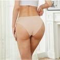 thumbnail image 7 of BLVB Women’s Seamless Underwear Soft Stretch Ice Silk Briefs Hipster No Show Bikini Panties for Ladies, 7 of 7