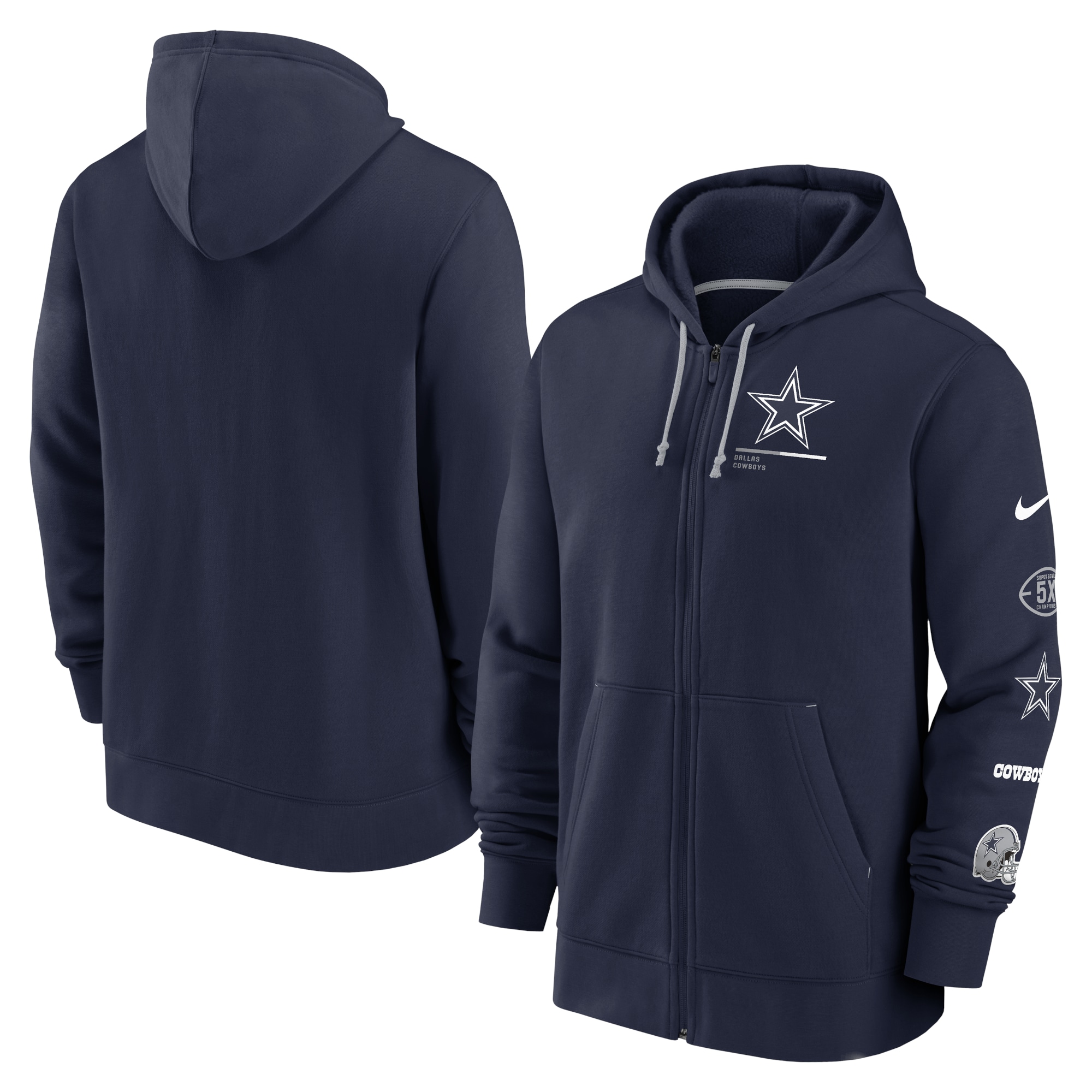 cowboys zip up