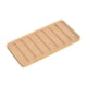 thumbnail image 3 of Organizador de correas de reloj de madera, soporte, suministros, bandeja de exhibición decorativa hecha a mano 8 cuadrícula, 3 of 9