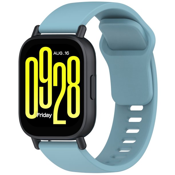 Pulsera deportiva inteligente de silicona de 22 mm - Duradera, transpirable, fácil de instalar